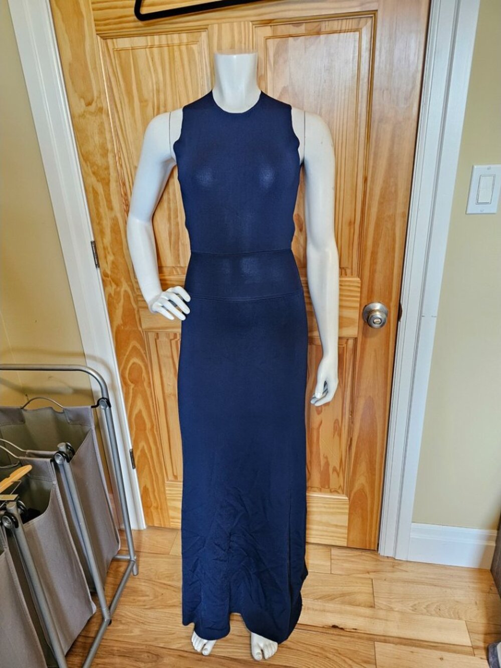 💙 83. Iris & Ink Size XS Blue Cutout Dress